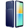 Kryty na mobil | Zadný Kryt Carbon Fiber čierny – Sony Xperia 10 IV | Kryty na mobil