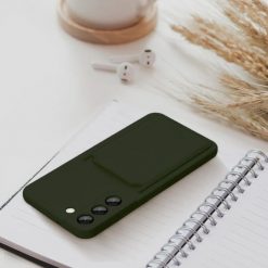 Kryty na mobil | Zadný kryt Card Case zelený – Samsung Galaxy S23 | Kryty na mobil