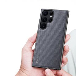 Kryty na mobil | Zadný kryt Dux Ducis Fino sivý – Samsung Galaxy S23 Ultra | Kryty na mobil