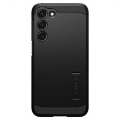 Kryty na mobil | Zadný kryt Spigen Tough Armor čierny – Samsung Galaxy S23 | Kryty na mobil