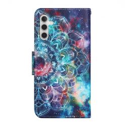 Kryty na mobil | Knižkové Puzdro Trendy Cross Case Hviezdna Mandala – Samsung Galaxy A34 5G | Kryty na mobil