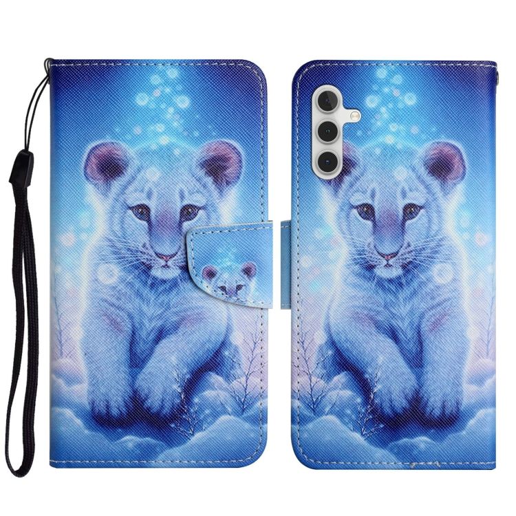 Knižkové puzdro Trendy Cross case Malý leopard – Samsung Galaxy A34 5G | Kryty na mobil Kryty na mobil | Knižkové puzdro Trendy Cross case Malý leopard – Samsung Galaxy A34 5G | Kryty na mobil