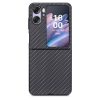 Kryty na mobil | Kryt Carbon Fiber modrý – Oppo Find N2 Flip | Kryty na mobil