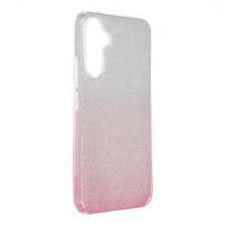 Ligotavý Kryt Forcell Shining transparentno-ružový – Samsung Galaxy A54 5G