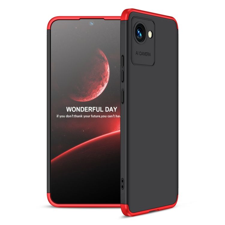 Ochranný kryt 360 Protection čierno-červený – Realme C30 | Kryty na mobil Kryty na mobil | Ochranný kryt 360 Protection čierno-červený – Realme C30 | Kryty na mobil