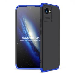 Kryty na mobil | Ochranný kryt 360 Protection čierno-modrý – Realme C30 | Kryty na mobil