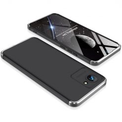 Kryty na mobil | Ochranný kryt 360 Protection čierno-strieborný – Realme C30 | Kryty na mobil