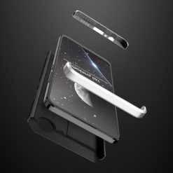 Kryty na mobil | Ochranný kryt 360 Protection čierno-strieborný – Realme C30 | Kryty na mobil