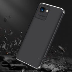 Kryty na mobil | Ochranný kryt 360 Protection čierno-strieborný – Realme C30 | Kryty na mobil