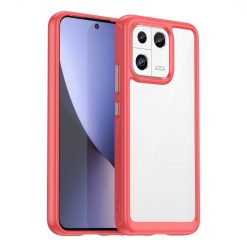 Kryty na mobil | Ochranný kryt Colorful Acrylic case červený – Xiaomi 13 | Kryty na mobil