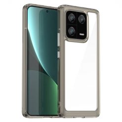Kryty na mobil | Ochranný kryt Colorful Acrylic case transparentno-sivý – Xiaomi 13 Pro | Kryty na mobil