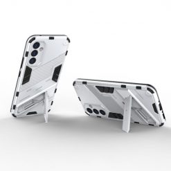 Kryty na mobil | Odolný Kryt Punk armor case biely – Samsung Galaxy A34 5G | Kryty na mobil
