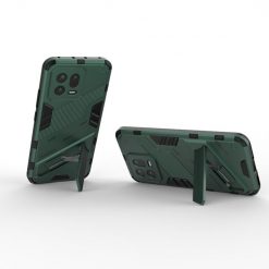 Kryty na mobil | Odolný Kryt Punk armor case zelený – Xiaomi 13 | Kryty na mobil