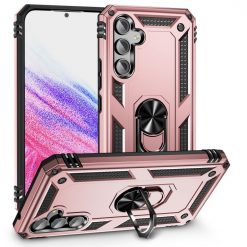 Odolný kryt Ring Armor ružový – Samsung Galaxy A54 5G