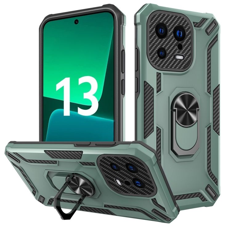 Odolný kryt Ring Armor zelený – Xiaomi 13 | Kryty na mobil Kryty na mobil | Odolný kryt Ring Armor zelený – Xiaomi 13 | Kryty na mobil