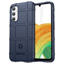 Kryty na mobil | Odolný kryt Rugged Shield modrý – Samsung Galaxy A34 5G | Kryty na mobil