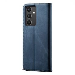 Kryty na mobil | Peňaženkové puzdro Denim Texture modré – Samsung Galaxy A34 5G | Kryty na mobil