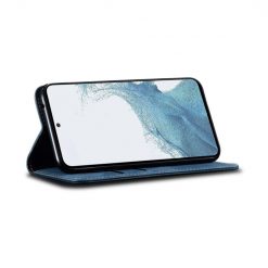 Peňaženkové puzdro Denim Texture modré – Samsung Galaxy A54 5G | Kryty na mobil Kryty na mobil | Peňaženkové puzdro Denim Texture modré – Samsung Galaxy A54 5G | Kryty na mobil