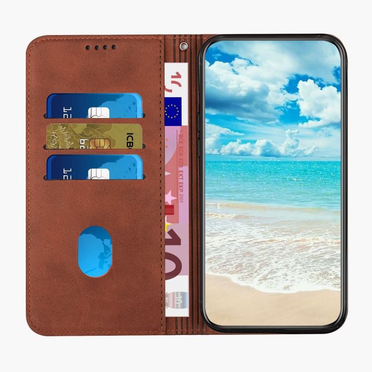 Peňaženkové puzdro Diamond Pattern case hnedé – Xiaomi Poco X5 Pro 5G | Kryty na mobil Kryty na mobil | Peňaženkové puzdro Diamond Pattern case hnedé – Xiaomi Poco X5 Pro 5G | Kryty na mobil