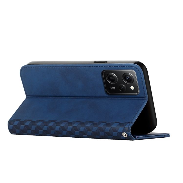 Peňaženkové puzdro Diamond Pattern case modré – Xiaomi Poco X5 Pro 5G | Kryty na mobil Kryty na mobil | Peňaženkové puzdro Diamond Pattern case modré – Xiaomi Poco X5 Pro 5G | Kryty na mobil