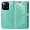 Kryty na mobil | Peňaženkové puzdro Embossing Pattern Mandala Flower fialové – Xiaomi 13 | Kryty na mobil