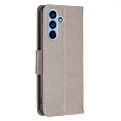 Peňaženkové puzdro Embossing Pattern Motýľ sivé – Samsung Galaxy A54 5G | Kryty na mobil Kryty na mobil | Peňaženkové puzdro Embossing Pattern Motýľ sivé – Samsung Galaxy A54 5G | Kryty na mobil