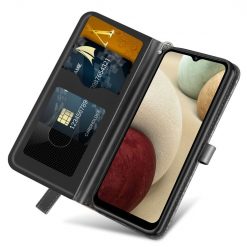 Peňaženkové puzdro Embossing Pattern Strom čierne – Samsung Galaxy A54 5G | Kryty na mobil Kryty na mobil | Peňaženkové puzdro Embossing Pattern Strom čierne – Samsung Galaxy A54 5G | Kryty na mobil