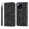 Kryty na mobil | Peňaženkové puzdro Embossing Pattern Mandala Flower zelené – Xiaomi 13 | Kryty na mobil