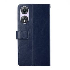 Peňaženkové puzdro Geometric Pattern case modré – Oppo A78 5G | Kryty na mobil Kryty na mobil | Peňaženkové puzdro Geometric Pattern case modré – Oppo A78 5G | Kryty na mobil
