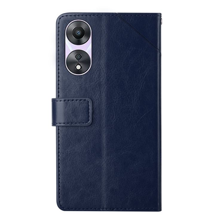 Peňaženkové puzdro Geometric Pattern case modré – Oppo A78 5G | Kryty na mobil Kryty na mobil | Peňaženkové puzdro Geometric Pattern case modré – Oppo A78 5G | Kryty na mobil