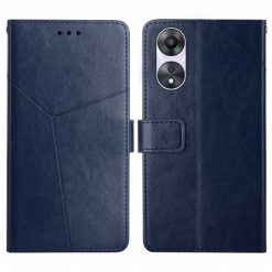 Peňaženkové puzdro Geometric Pattern case modré – Oppo A78 5G | Kryty na mobil Kryty na mobil | Peňaženkové puzdro Geometric Pattern case modré – Oppo A78 5G | Kryty na mobil