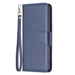 Peňaženkové puzdro Retro Lambskin modré – Realme C30