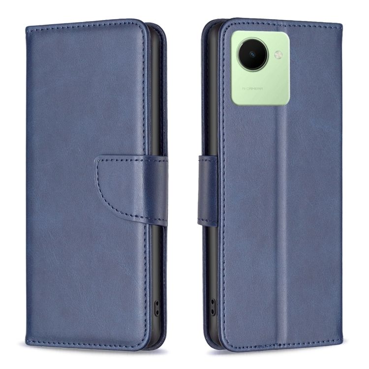 Peňaženkové puzdro Retro Lambskin modré – Realme C30 | Kryty na mobil Kryty na mobil | Peňaženkové puzdro Retro Lambskin modré – Realme C30 | Kryty na mobil