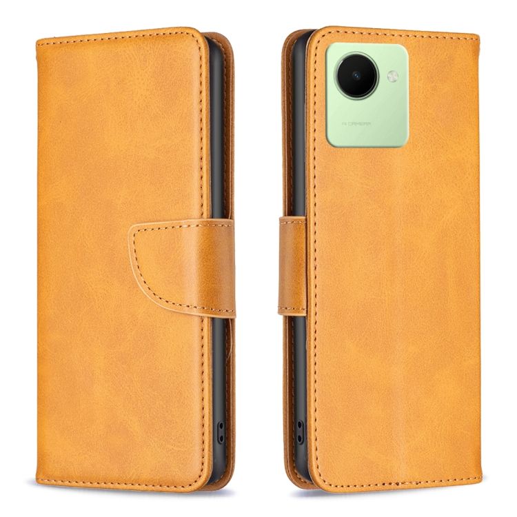 Peňaženkové puzdro Retro Lambskin žlté – Realme C30 | Kryty na mobil Kryty na mobil | Peňaženkové puzdro Retro Lambskin žlté – Realme C30 | Kryty na mobil