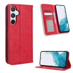 Kryty na mobil | Peňaženkové puzdro Retro Leather červené – Samsung Galaxy A54 5G | Kryty na mobil