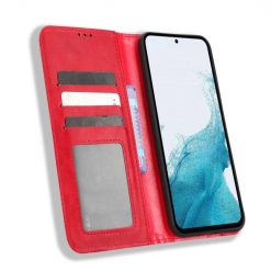 Kryty na mobil | Peňaženkové puzdro Retro Leather červené – Samsung Galaxy A54 5G | Kryty na mobil