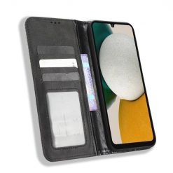 Peňaženkové puzdro Retro Leather čierne – Samsung Galaxy A34 5G | Kryty na mobil Kryty na mobil | Peňaženkové puzdro Retro Leather čierne – Samsung Galaxy A34 5G | Kryty na mobil
