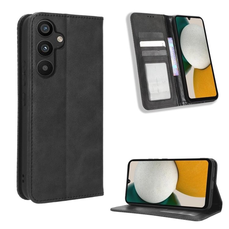 Peňaženkové puzdro Retro Leather čierne – Samsung Galaxy A34 5G | Kryty na mobil Kryty na mobil | Peňaženkové puzdro Retro Leather čierne – Samsung Galaxy A34 5G | Kryty na mobil