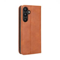 Kryty na mobil | Peňaženkové puzdro Retro Leather hnedé – Samsung Galaxy A34 5G | Kryty na mobil