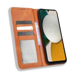 Kryty na mobil | Peňaženkové puzdro Retro Leather hnedé – Samsung Galaxy A34 5G | Kryty na mobil
