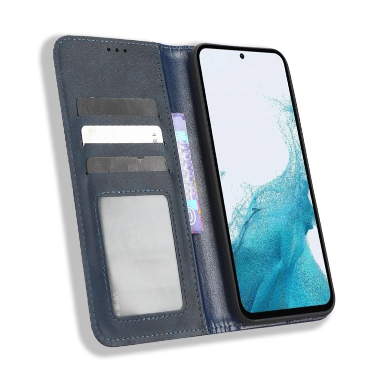 Peňaženkové puzdro Retro Leather modré – Samsung Galaxy A54 5G | Kryty na mobil Kryty na mobil | Peňaženkové puzdro Retro Leather modré – Samsung Galaxy A54 5G | Kryty na mobil