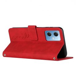 Kryty na mobil | Peňaženkové puzdro Smile case červené – Xiaomi Poco X5 5G | Kryty na mobil