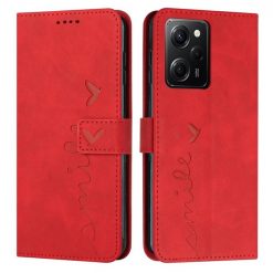 Kryty na mobil | Peňaženkové puzdro Smile case červené – Xiaomi Poco X5 Pro 5G | Kryty na mobil