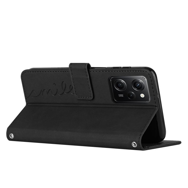 Peňaženkové puzdro Smile case čierne – Xiaomi Poco X5 Pro 5G | Kryty na mobil Kryty na mobil | Peňaženkové puzdro Smile case čierne – Xiaomi Poco X5 Pro 5G | Kryty na mobil