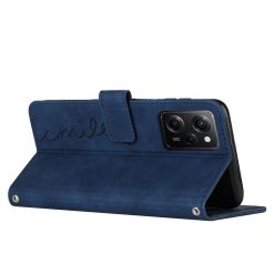 Peňaženkové puzdro Smile case modré – Xiaomi Poco X5 Pro 5G | Kryty na mobil Kryty na mobil | Peňaženkové puzdro Smile case modré – Xiaomi Poco X5 Pro 5G | Kryty na mobil