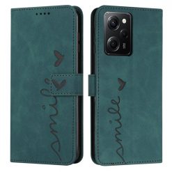 Kryty na mobil | Peňaženkové puzdro Smile case zelené – Xiaomi Poco X5 Pro 5G | Kryty na mobil