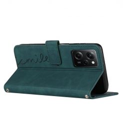 Kryty na mobil | Peňaženkové puzdro Smile case zelené – Xiaomi Poco X5 Pro 5G | Kryty na mobil