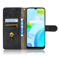 Peňaženkové puzdro Solid čierne – Realme C30 | Kryty na mobil Kryty na mobil | Peňaženkové puzdro Solid čierne – Realme C30 | Kryty na mobil