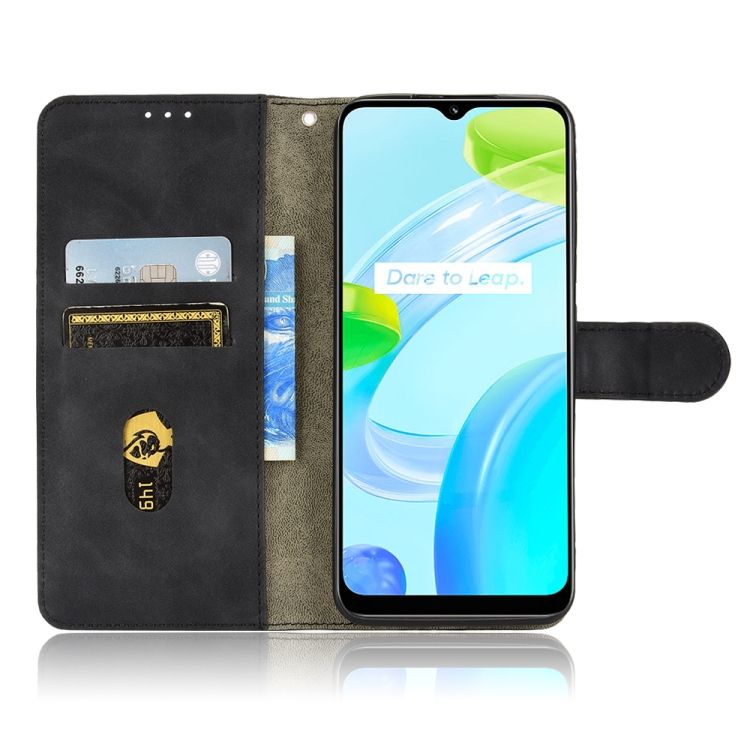 Peňaženkové puzdro Solid čierne – Realme C30 | Kryty na mobil Kryty na mobil | Peňaženkové puzdro Solid čierne – Realme C30 | Kryty na mobil
