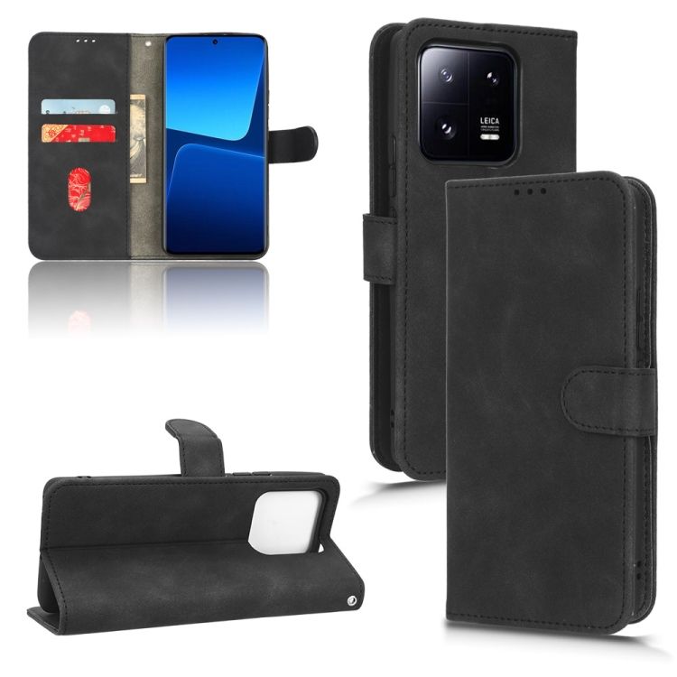 Peňaženkové puzdro Solid čierne – Xiaomi 13 Pro | Kryty na mobil Kryty na mobil | Peňaženkové puzdro Solid čierne – Xiaomi 13 Pro | Kryty na mobil